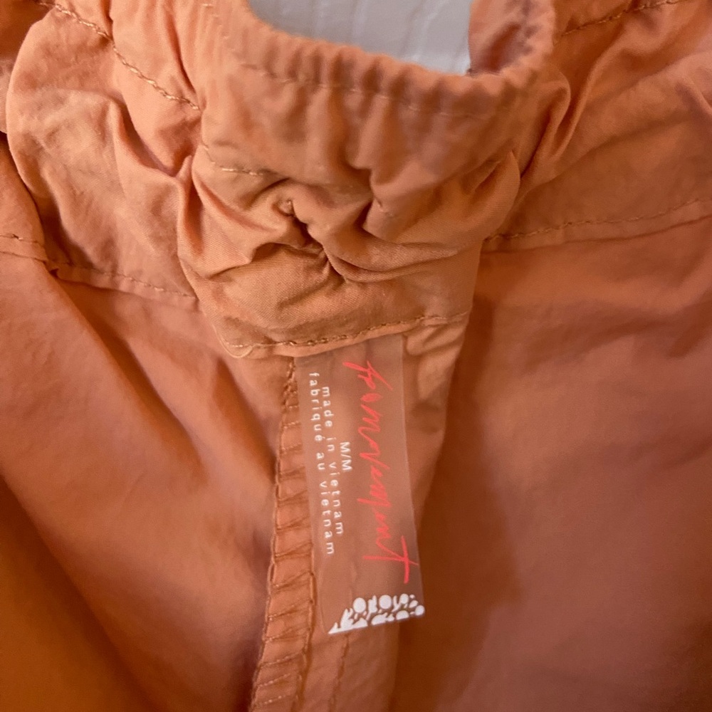 FP Movement by Free People Peach Utility Skort with Brown Trim - Picture 5 of 6